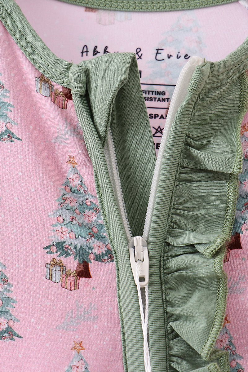 Christmas Bamboo Zippy Pajamas