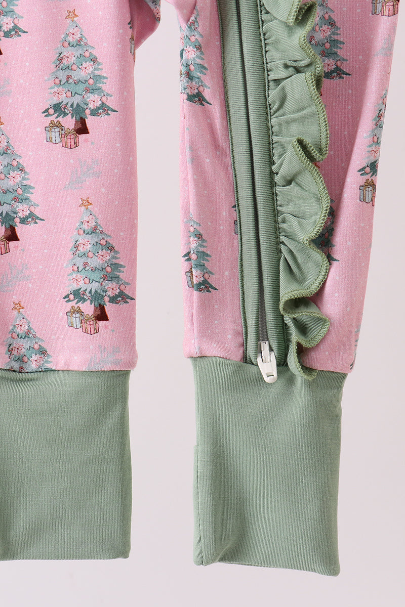 Christmas Bamboo Zippy Pajamas