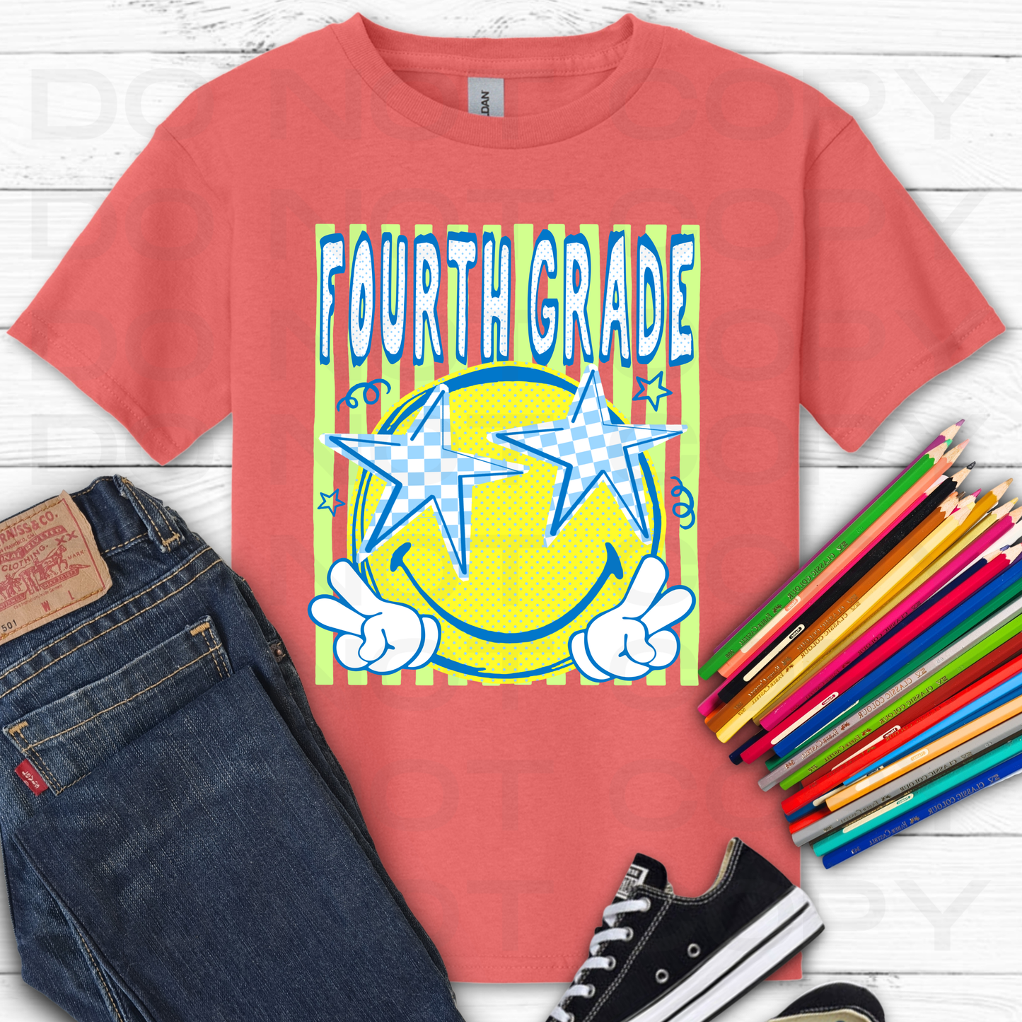 Grade Level Retro Neon