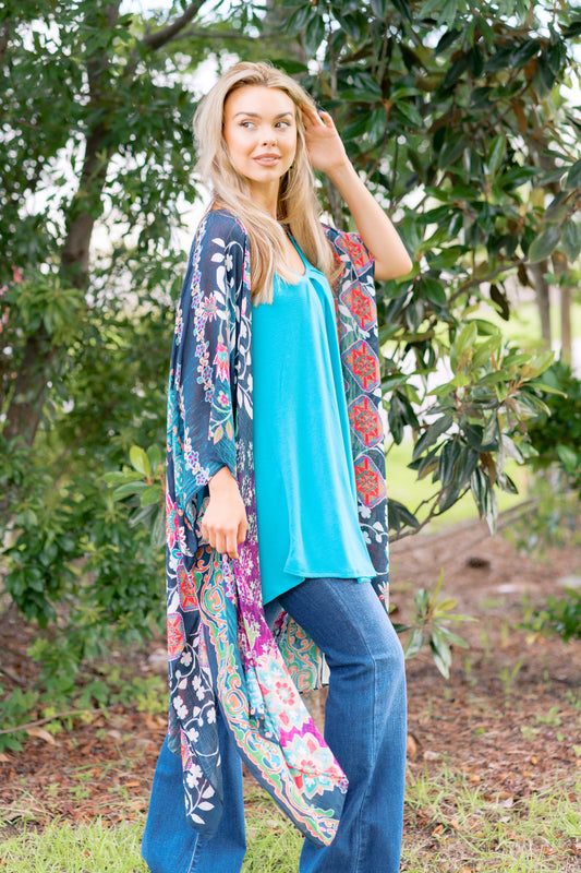 Electric Garden Kimono