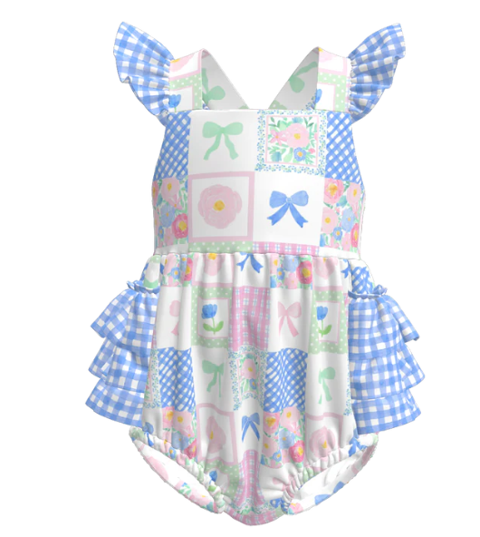 Patchwork Romper