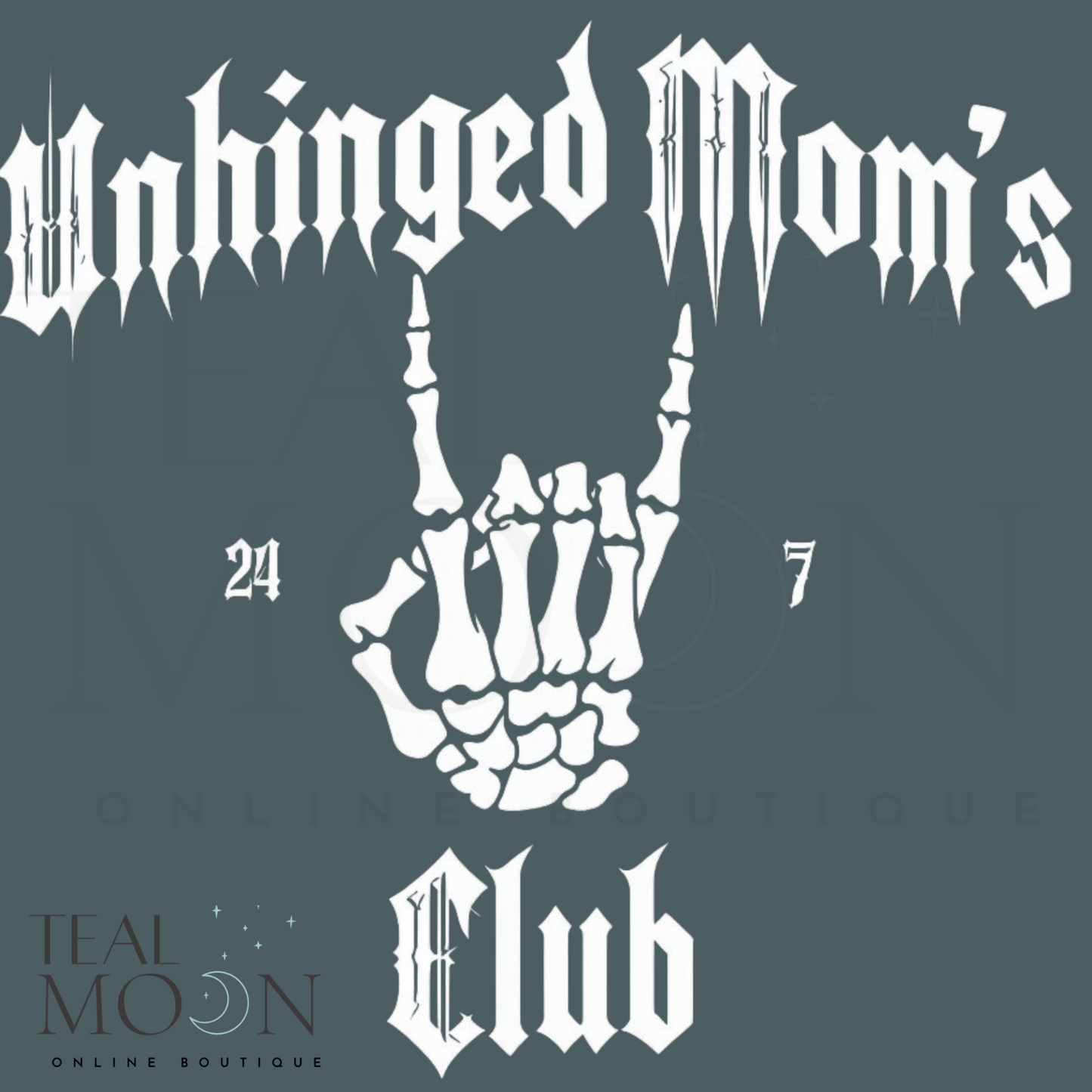 Unhinged Mom's Club PNG