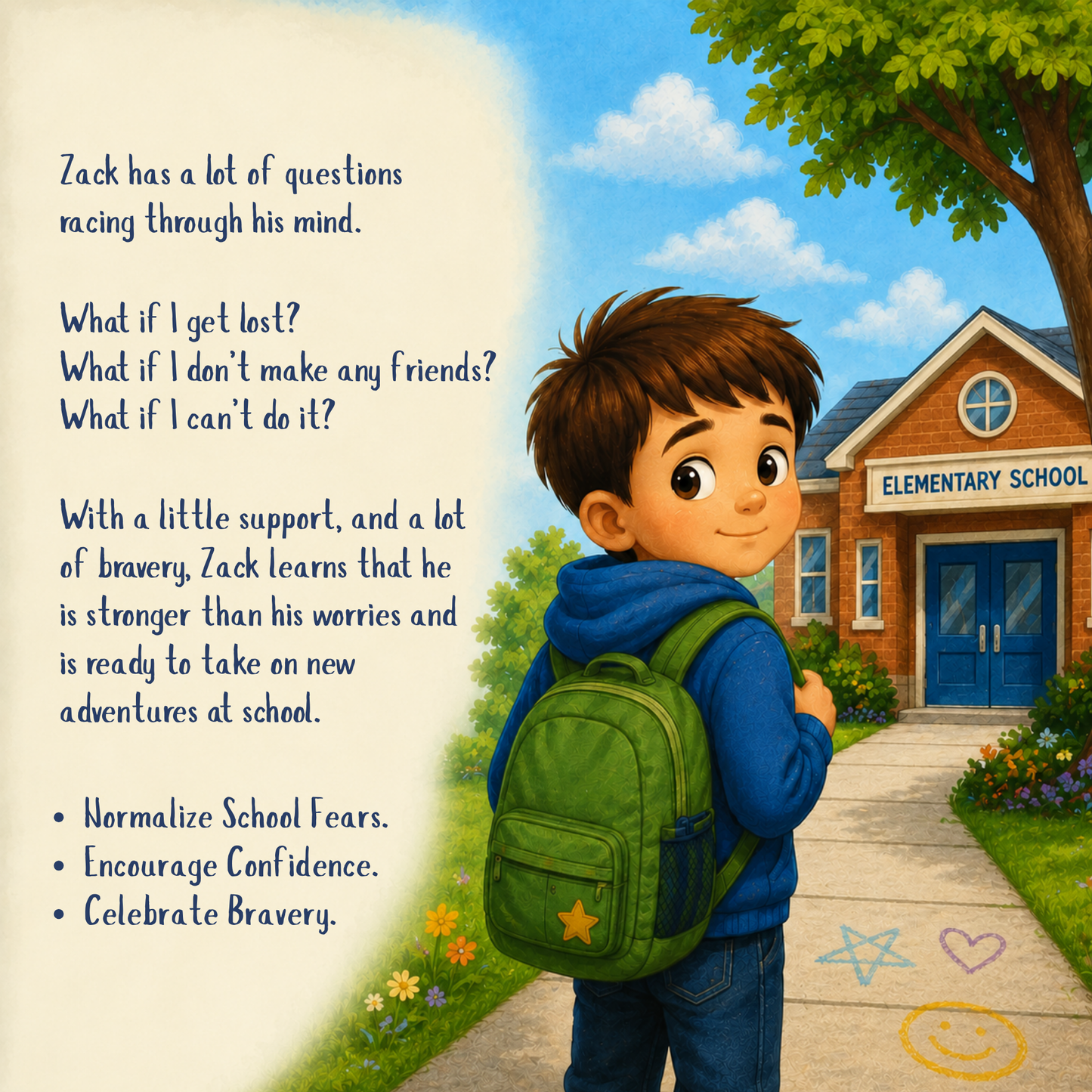 PRE ORDER: What if School is Scary? (The Big Feelings Series)