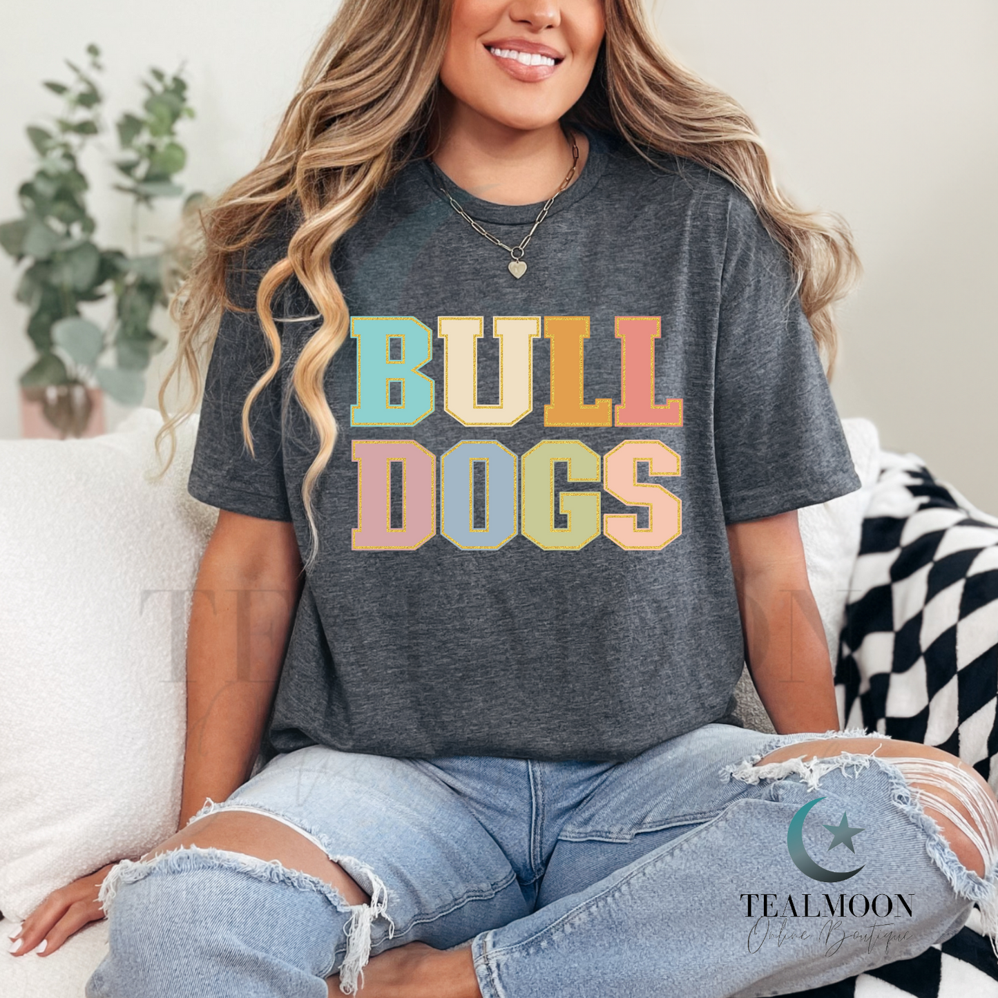 BULLDOGS colorful