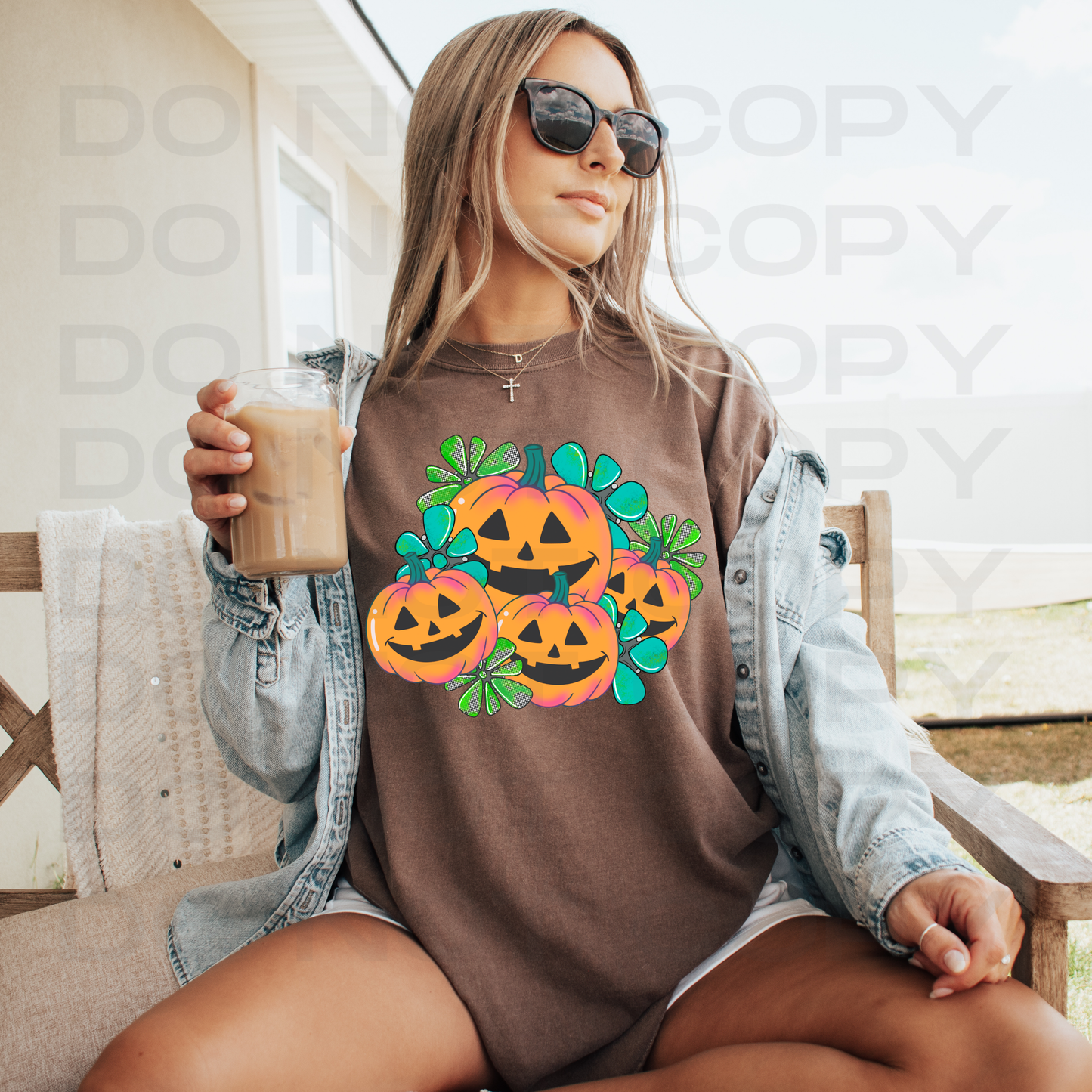 Jack O Lanterns and Turquoise