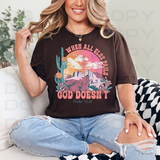 When All Else Fails, God Doesn't