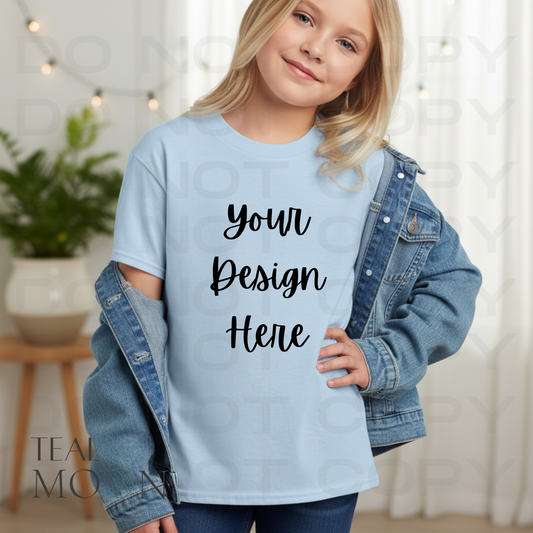 Upload Your Design | Youth Short Sleeve | Front Design