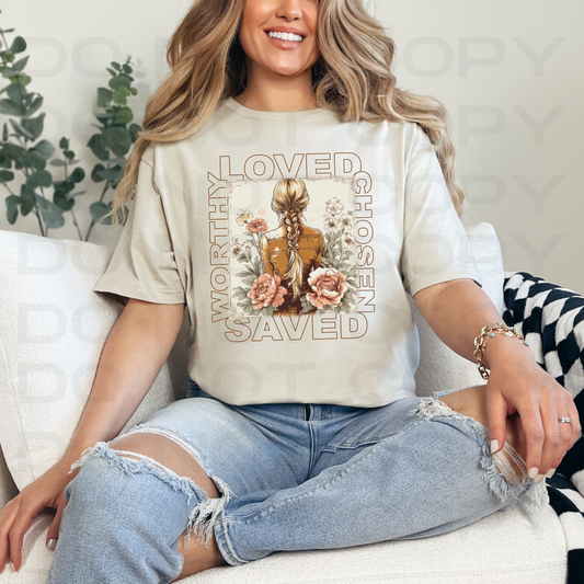 Loved, Chosen, Saved, Worthy