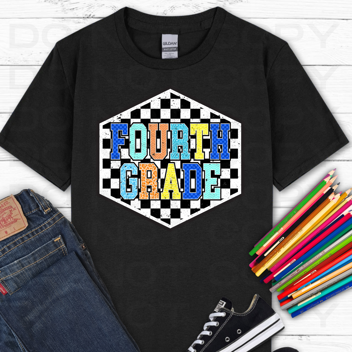 Grade Level Boy's Checkered