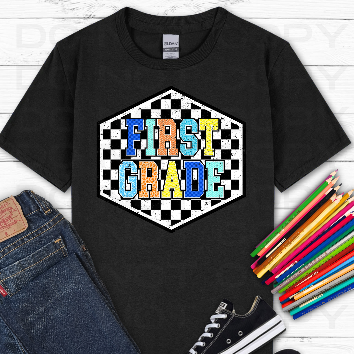 Grade Level Boy's Checkered