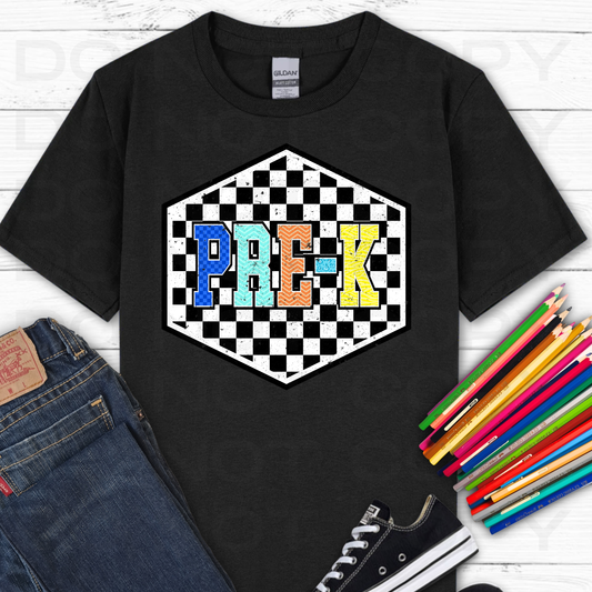 Grade Level Boy's Checkered