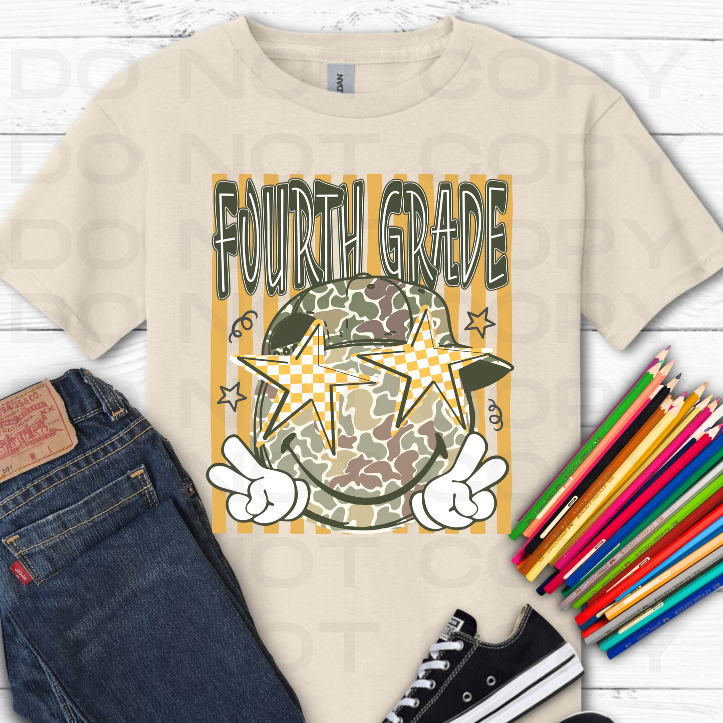 Grade Level Boy's Retro Camo