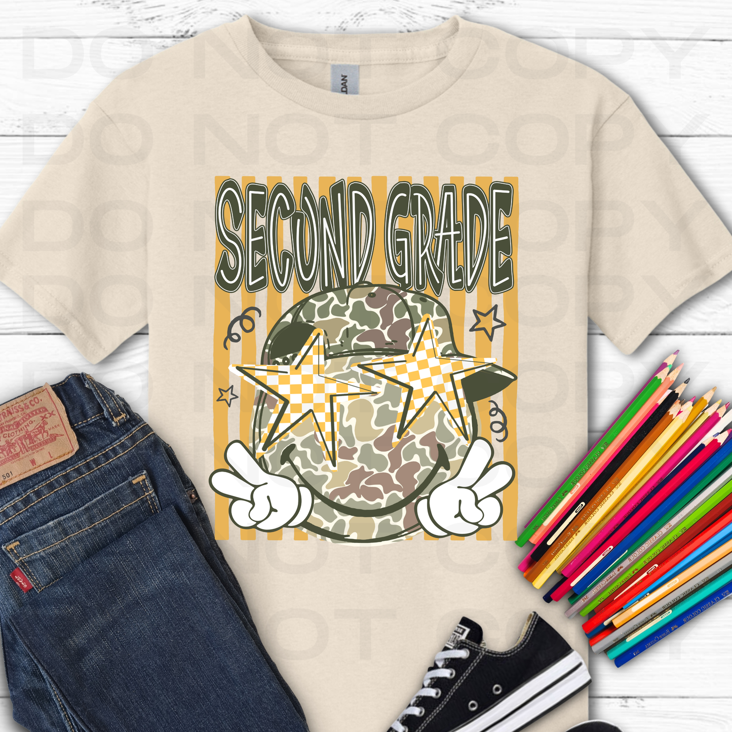 Grade Level Boy's Retro Camo