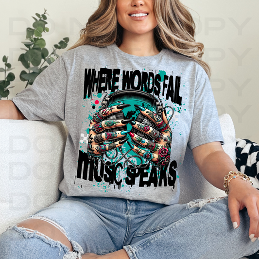 Where Words Fail, Music Speaks