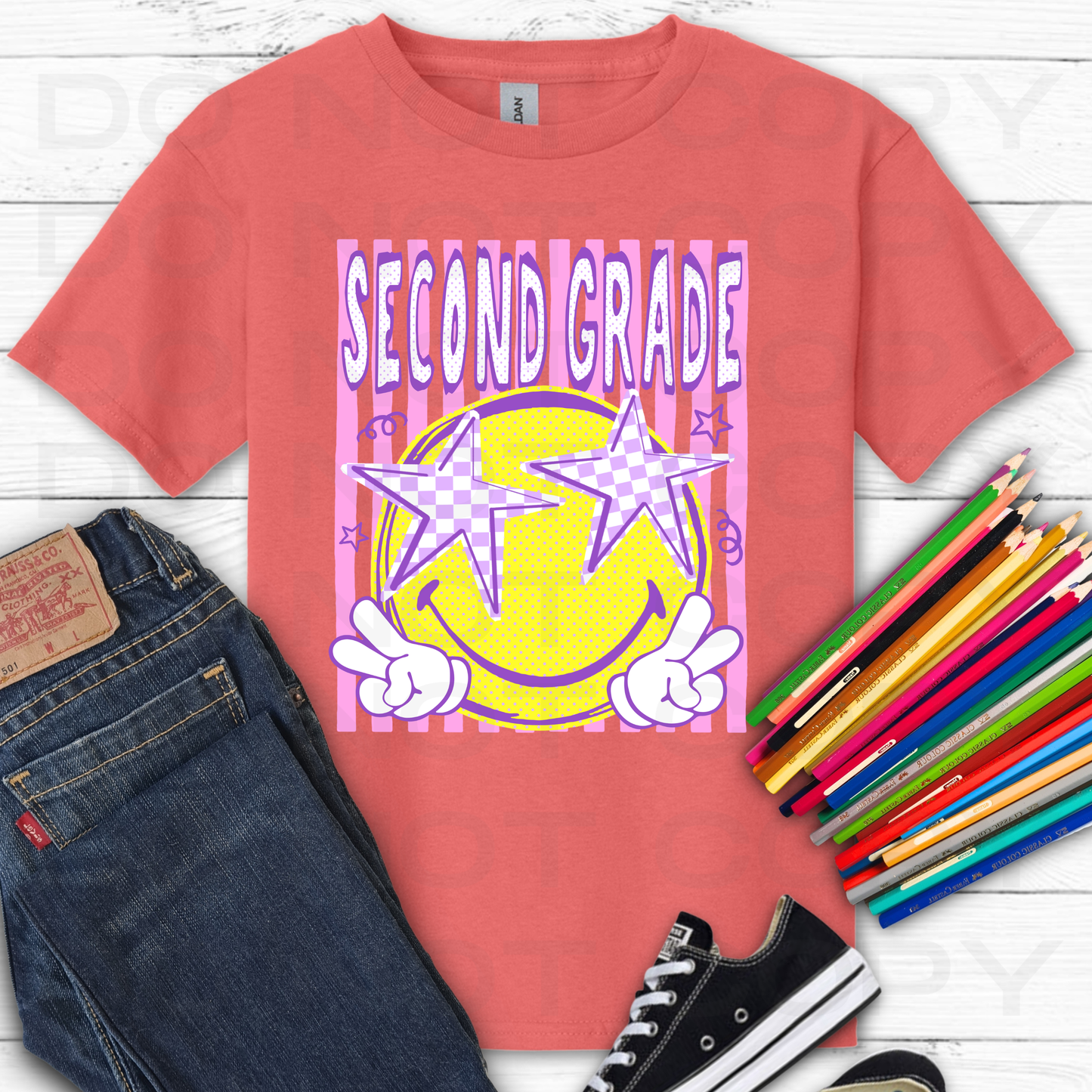 Grade Level Retro Neon