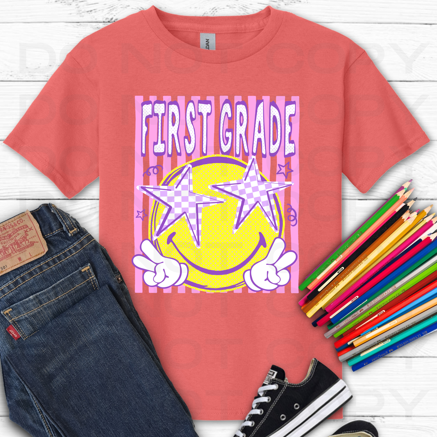 Grade Level Retro Neon