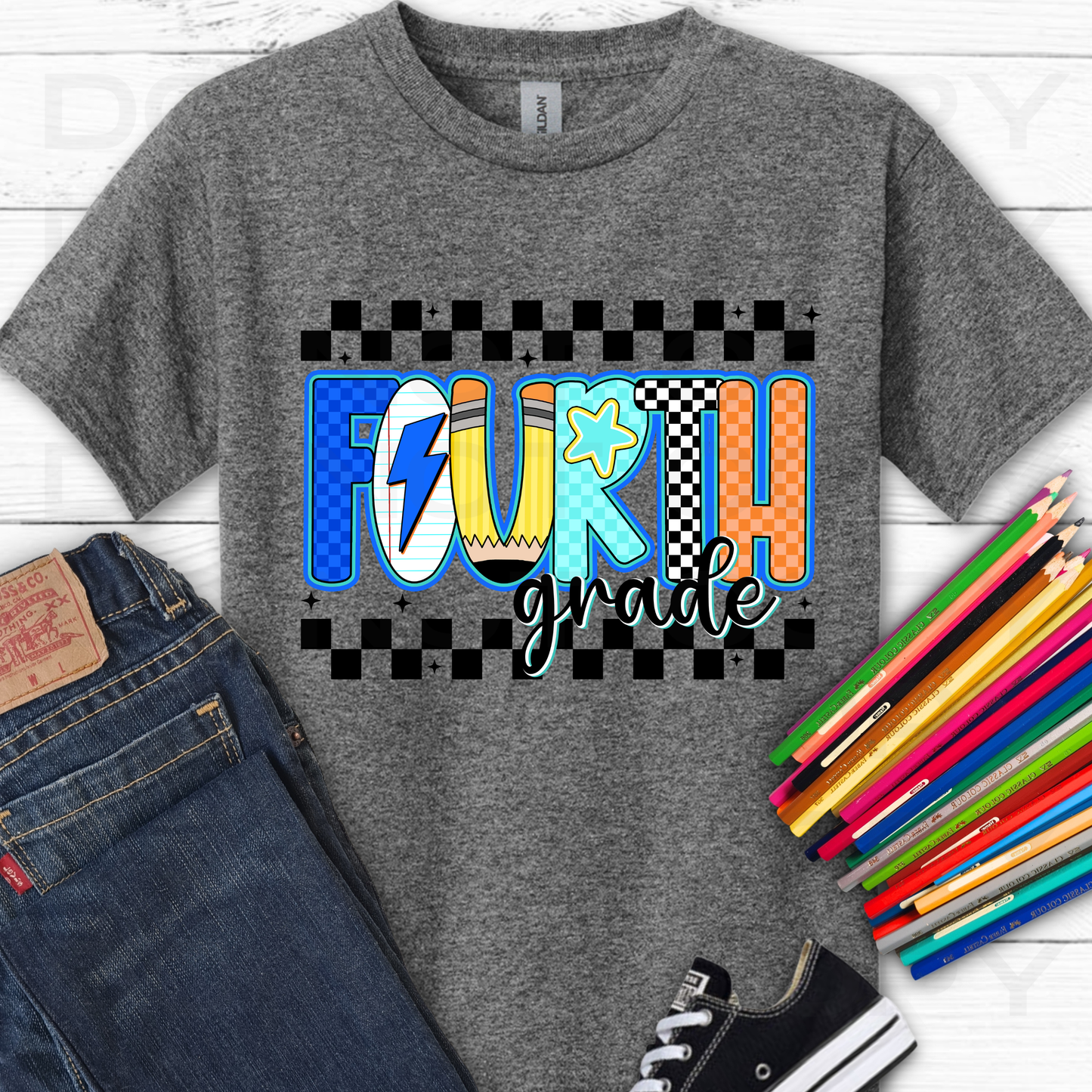 Grade Level Boy's Checkered
