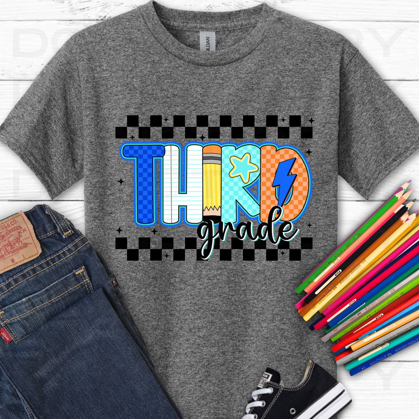 Grade Level Boy's Checkered