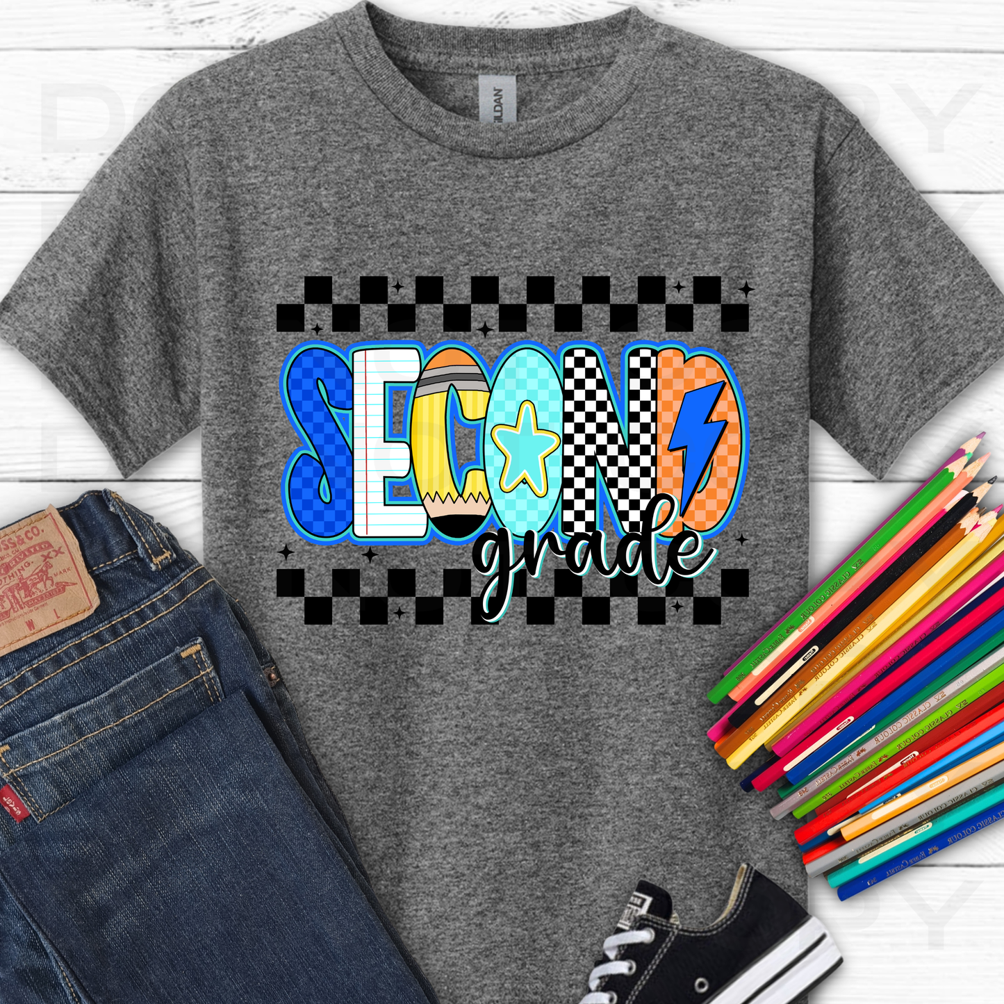 Grade Level Boy's Checkered