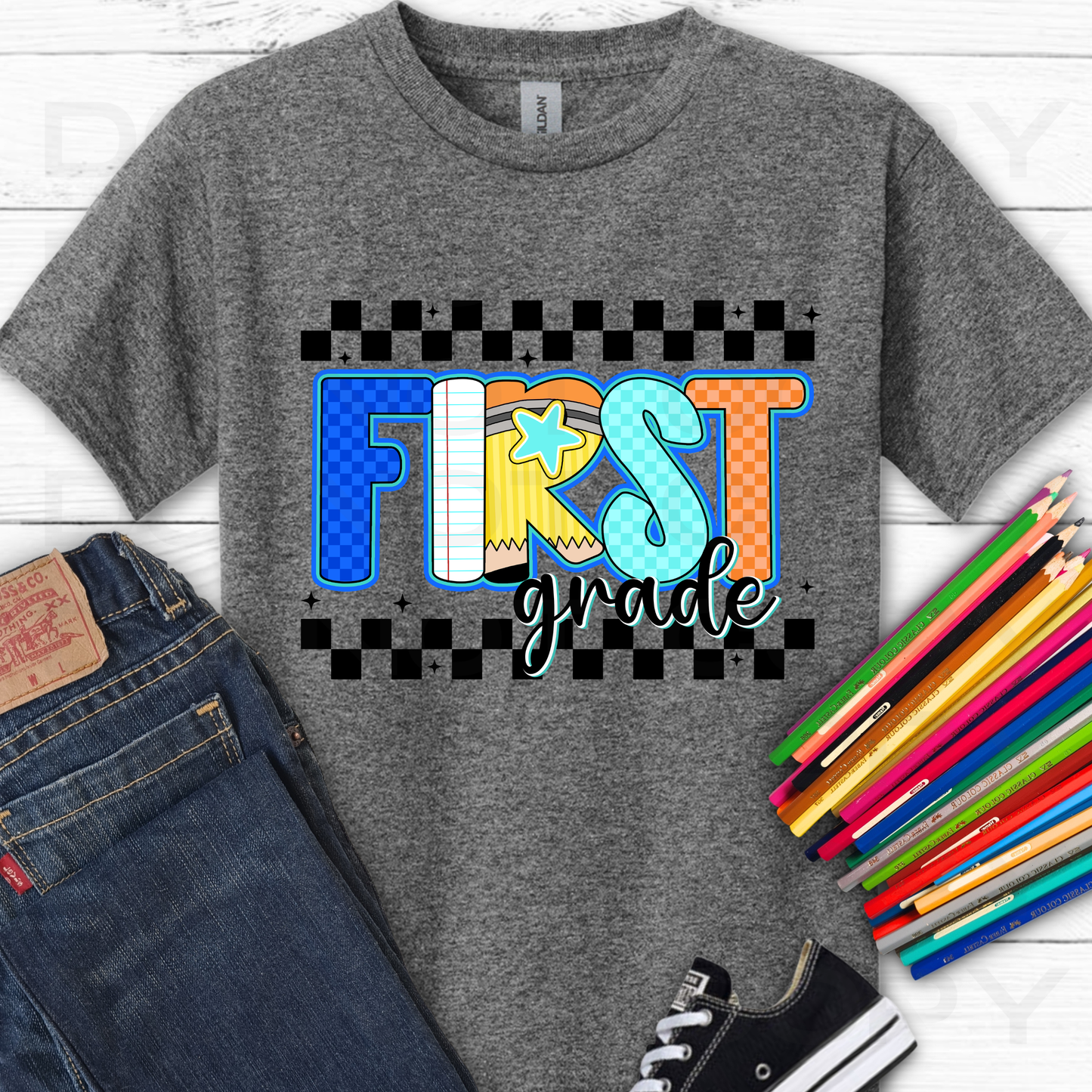 Grade Level Boy's Checkered