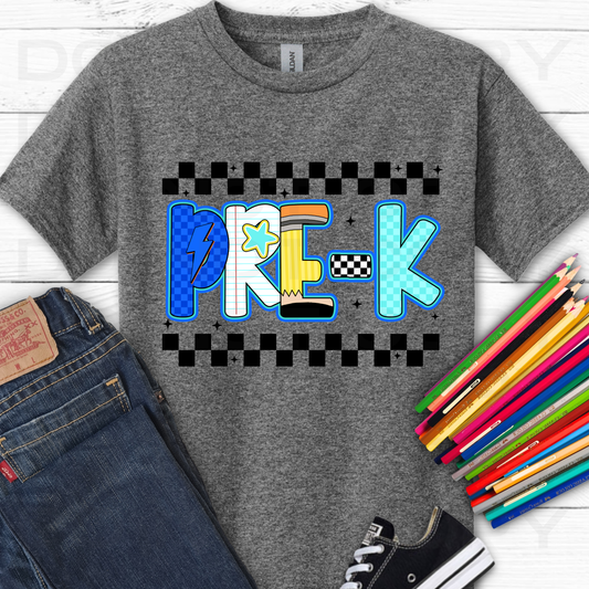 Grade Level Boy's Checkered
