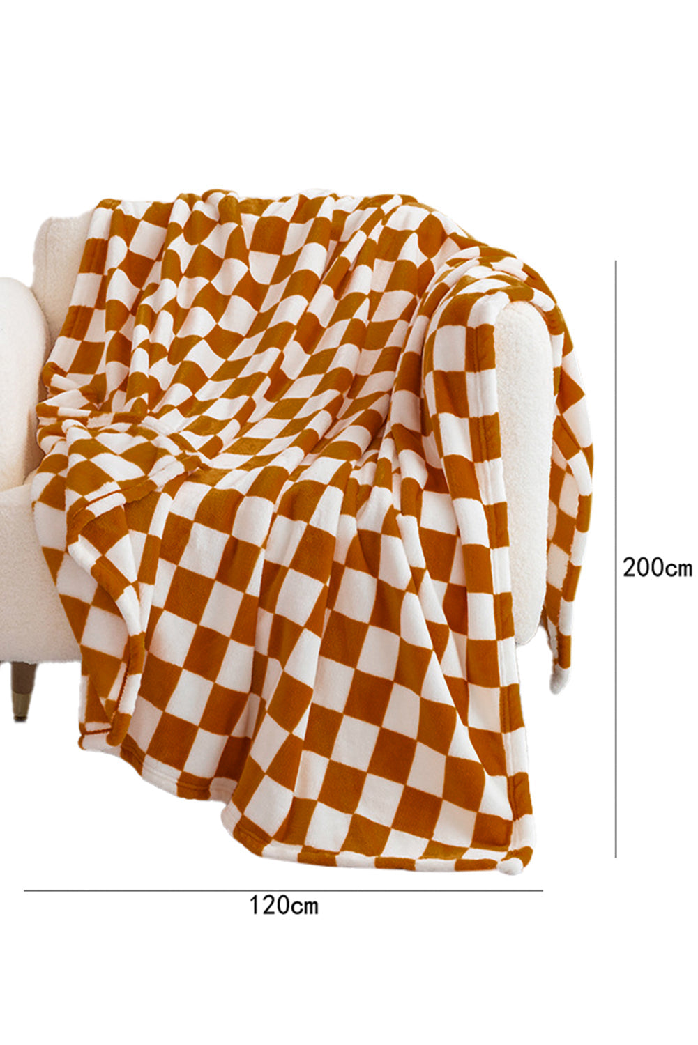 Checkered Throw Blanket