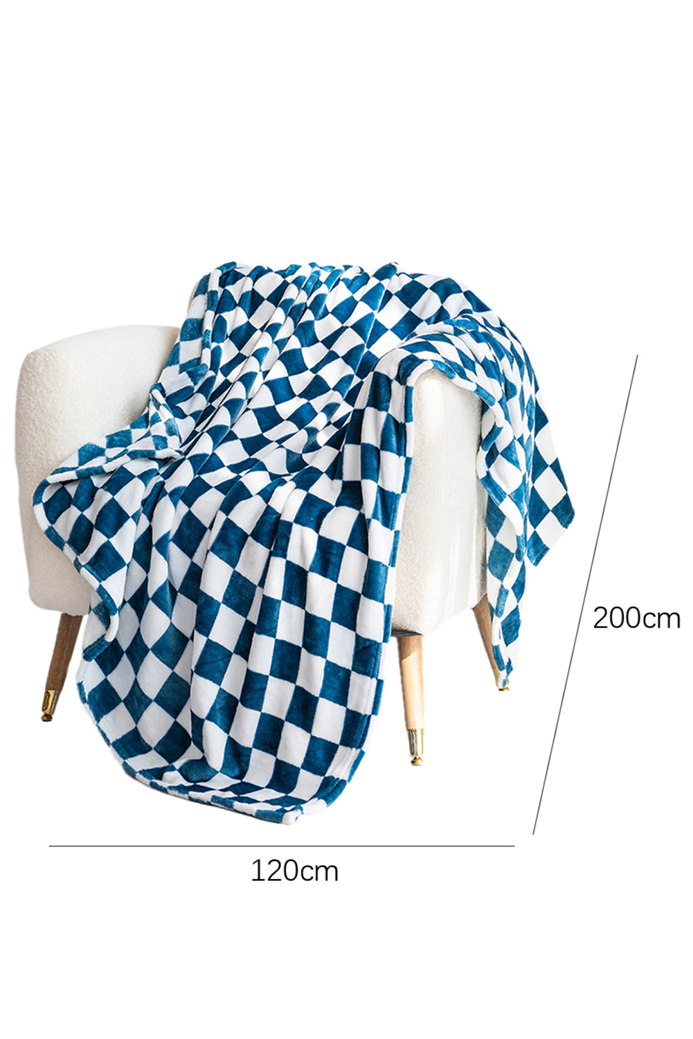 Checkered Throw Blanket