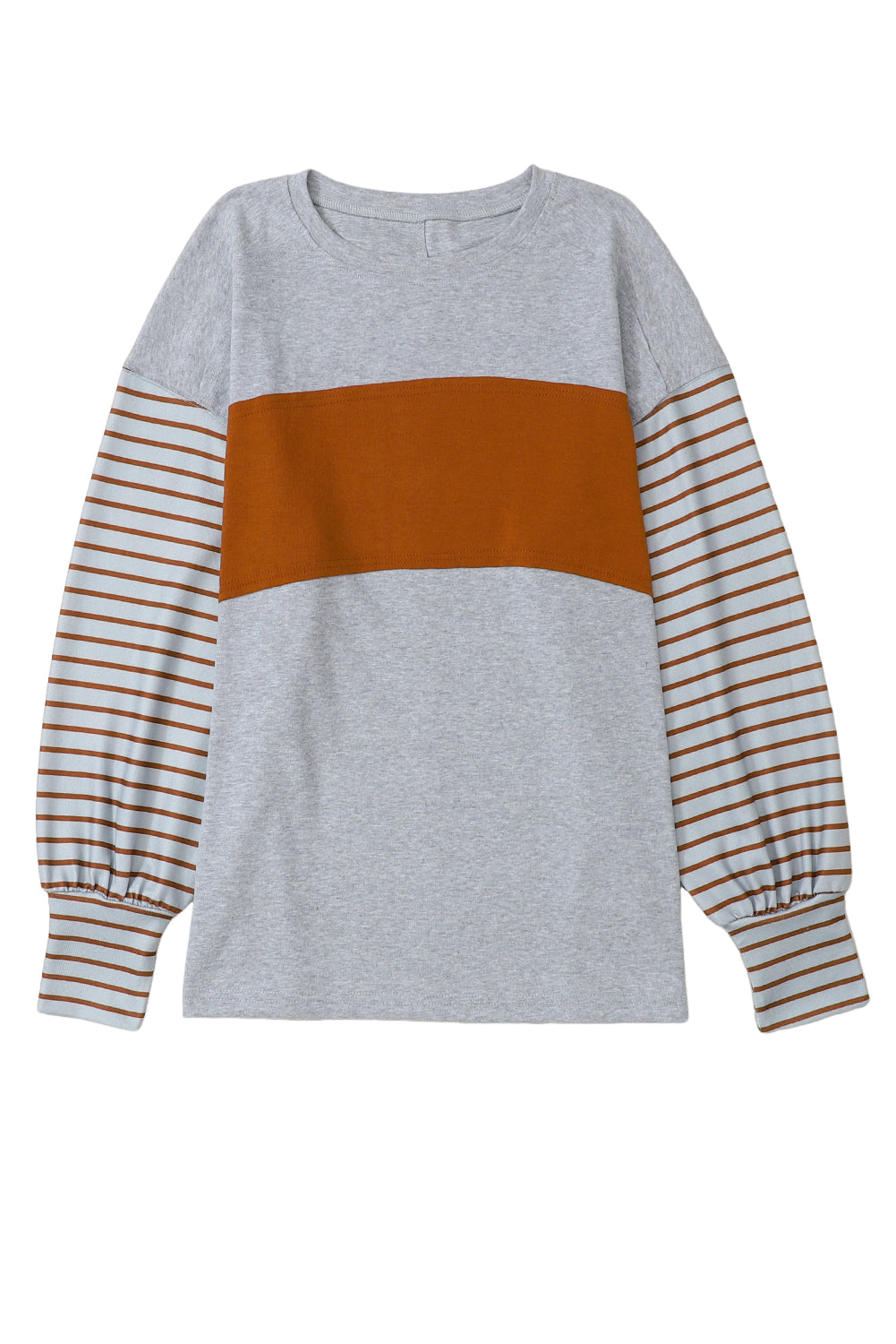 Colorblock Striped Top