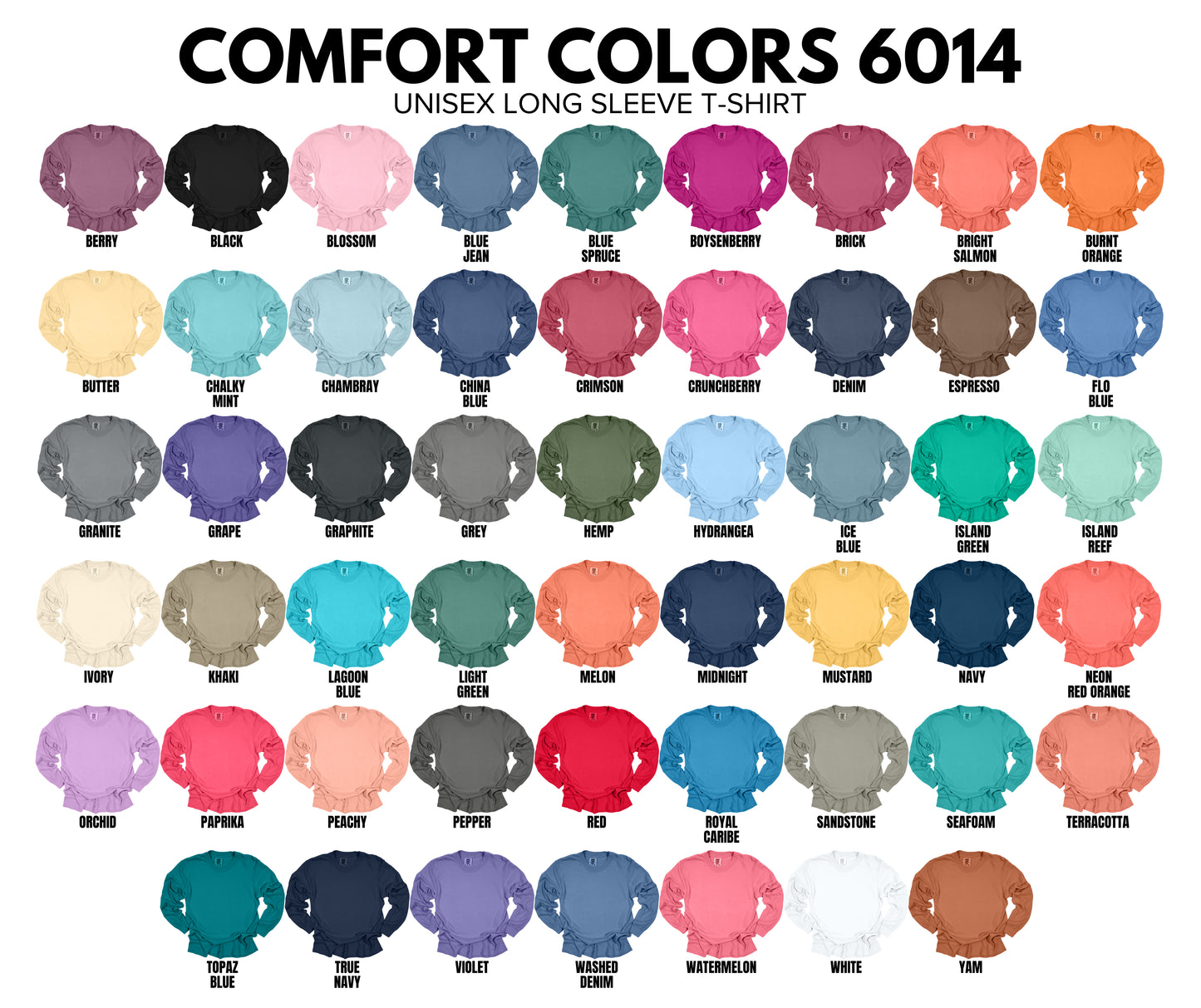 Upload Your Design | Long Sleeve | Front Design