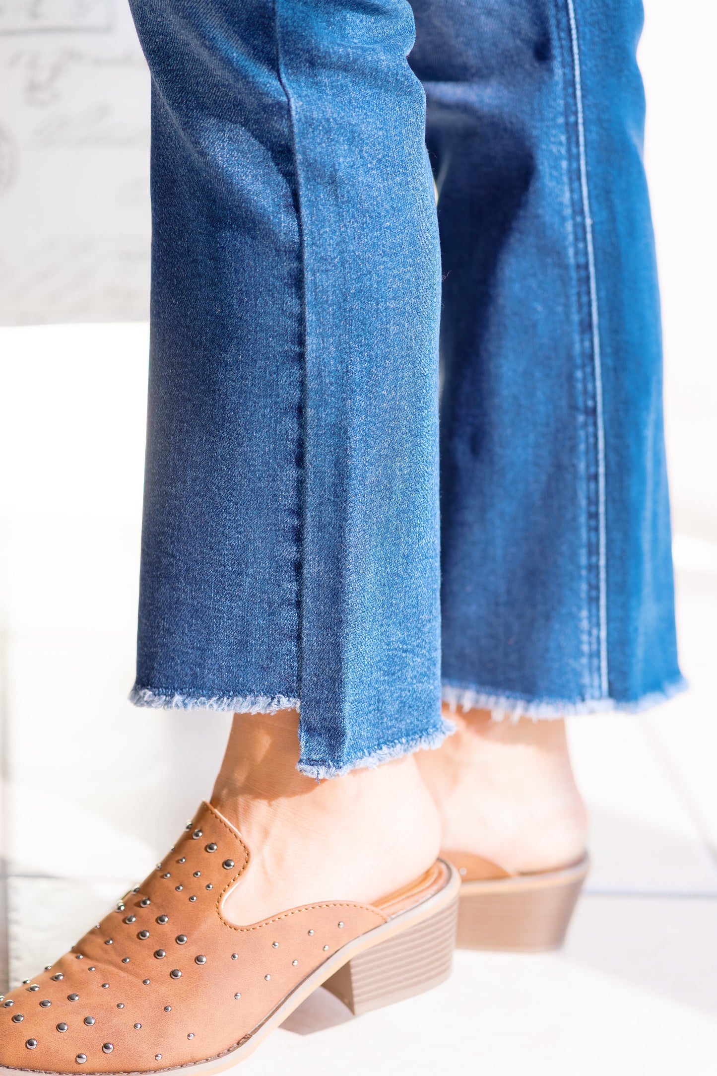 Dark Roast Denim Judy Blue Flares