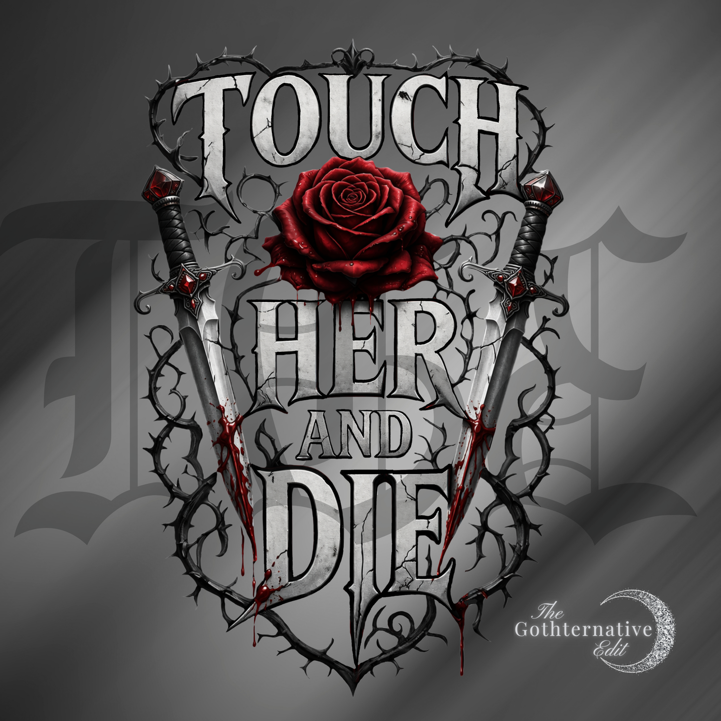 Touch Her and Die PNG