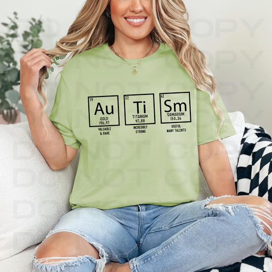 Autism Periodic Table