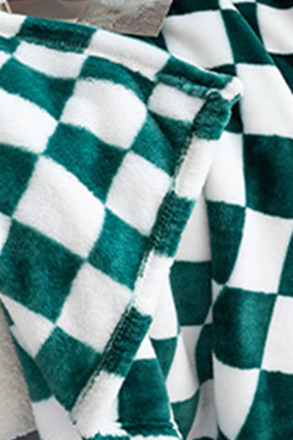 Checkered Throw Blanket