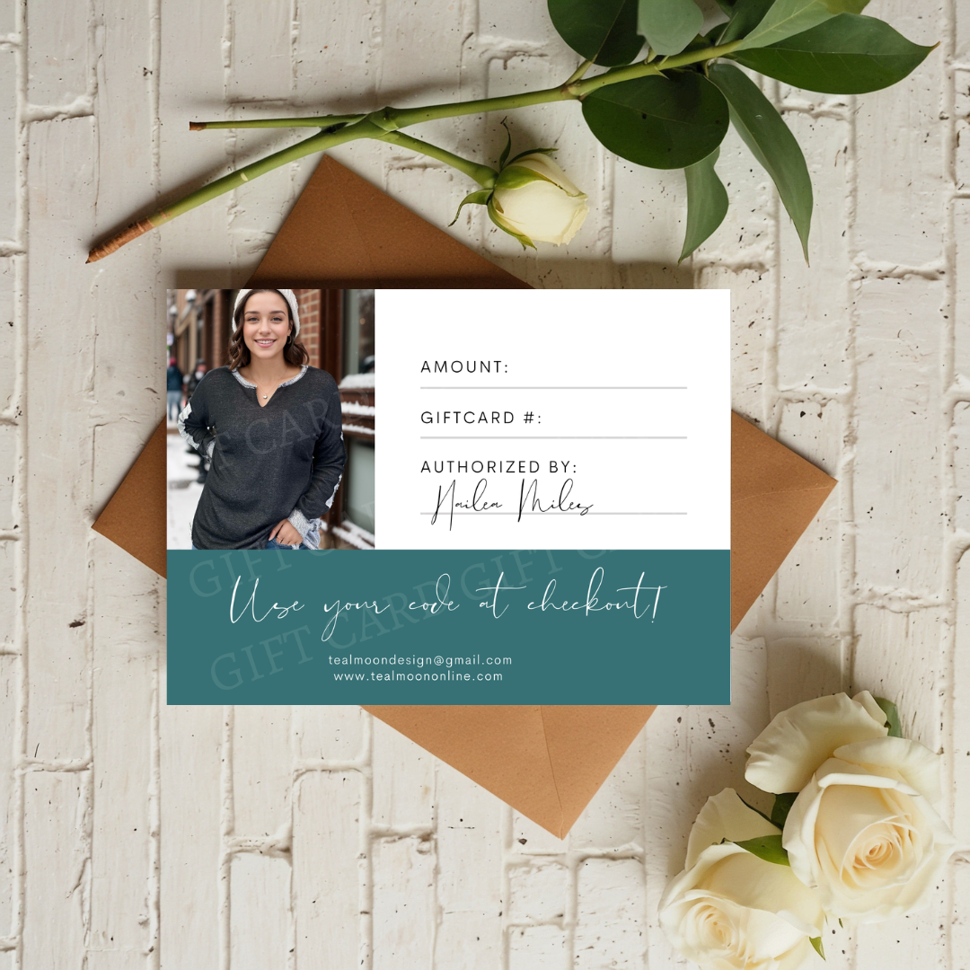 TealMoon Online Boutique Gift Card