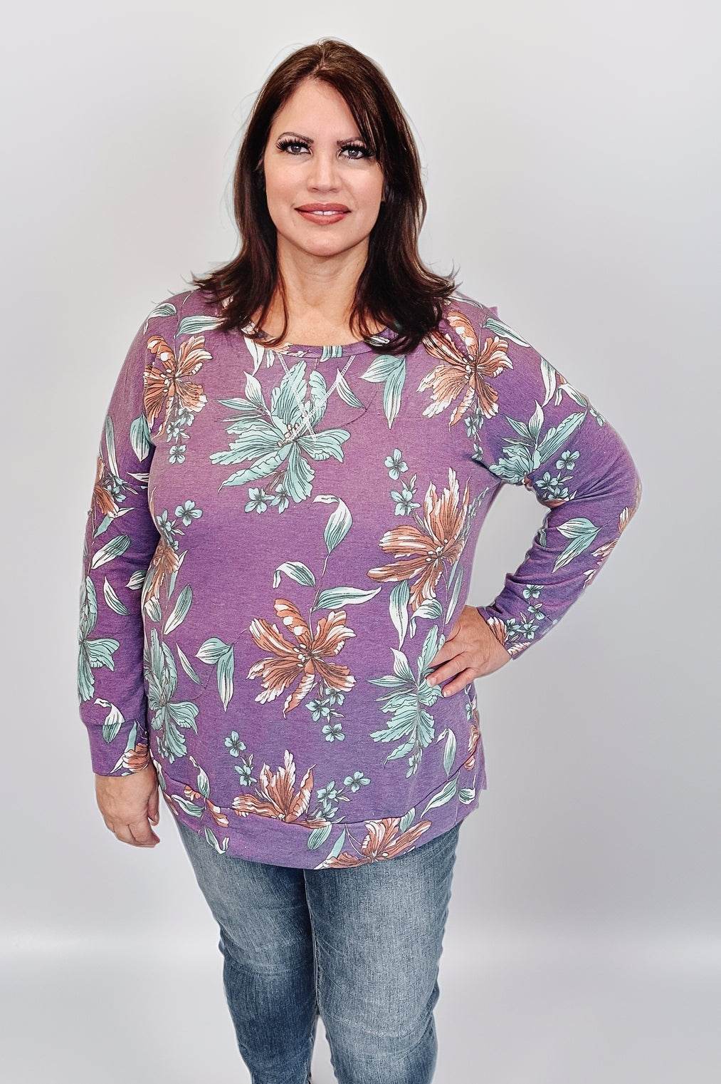 Weekend Blooms - Long Sleeve Top